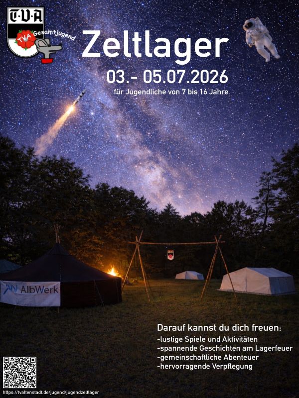 Anmeldung zum Zeltlager startet